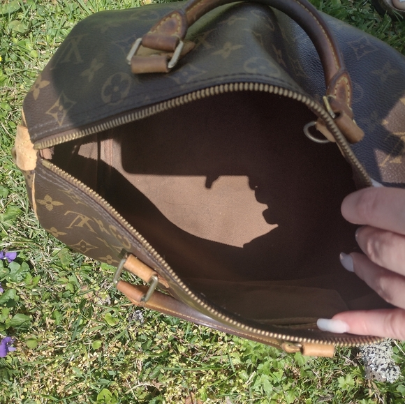 Authentic Louis Vuitton speedy 30 lock no key - Picture 11 of 16